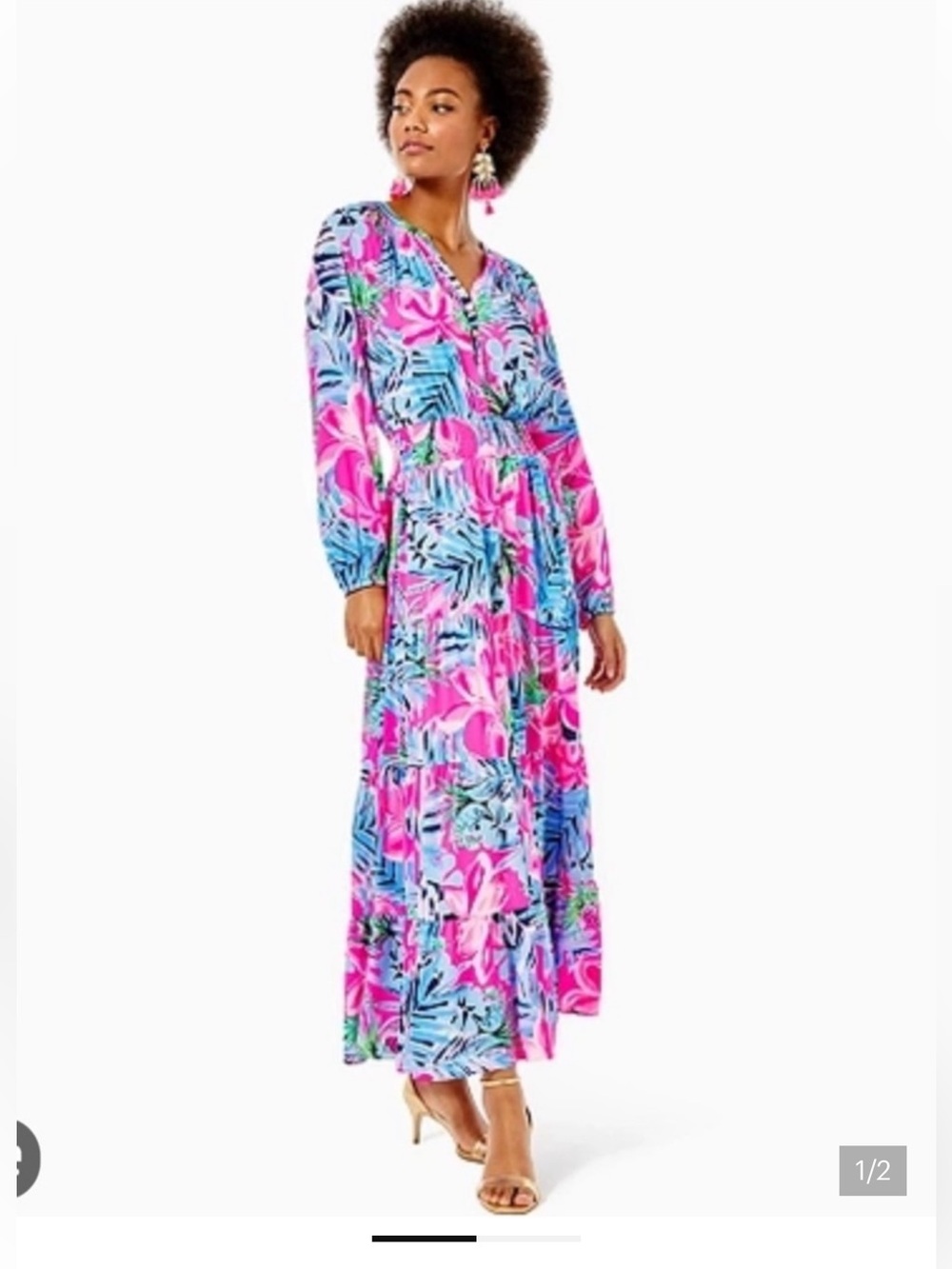 Lilly Pulitzer Pauline Maxi Dress - NWOT - Size XS
